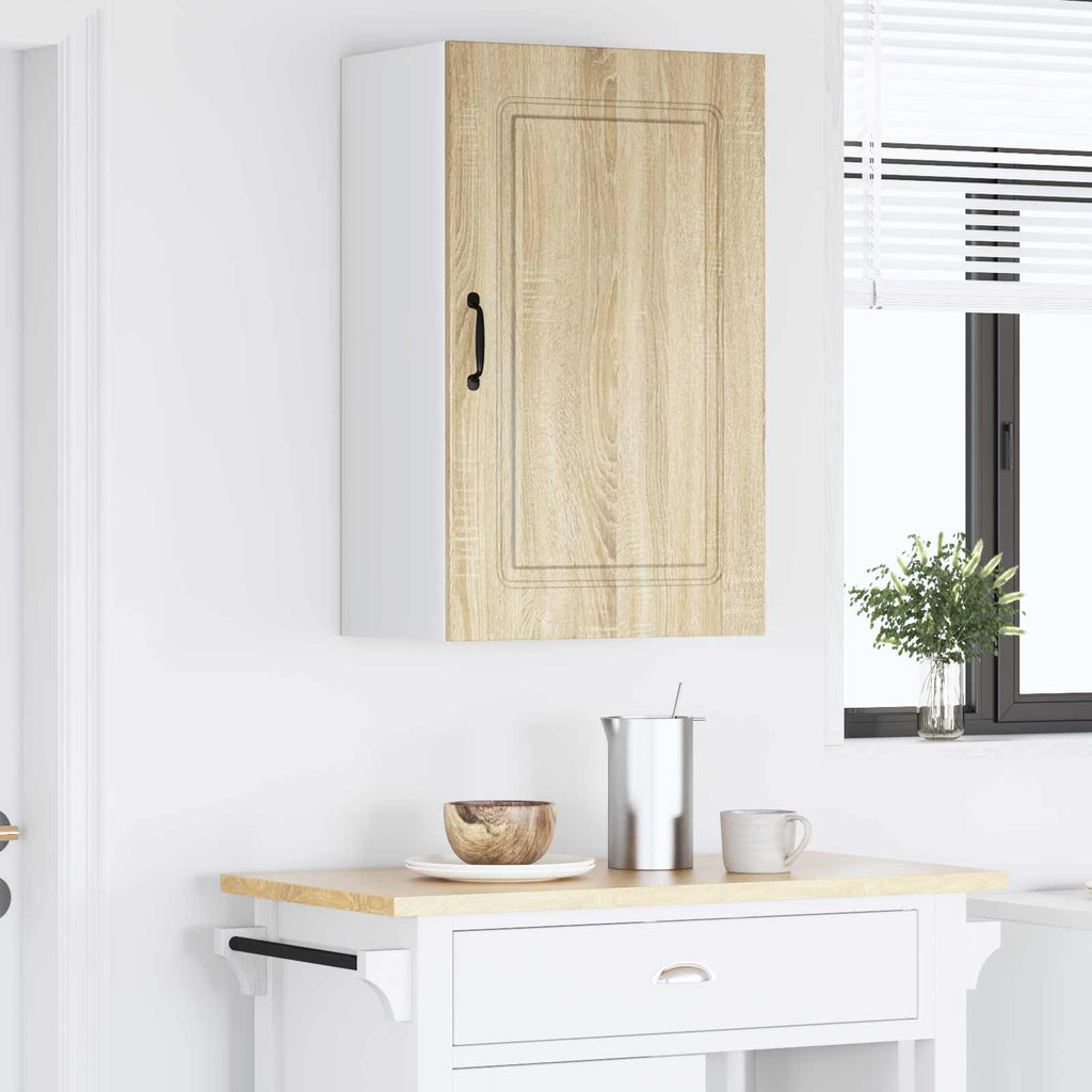 vidaXL Front do zmywarki Kalmar Dąb Sonoma 50 x 31 x 80 cm