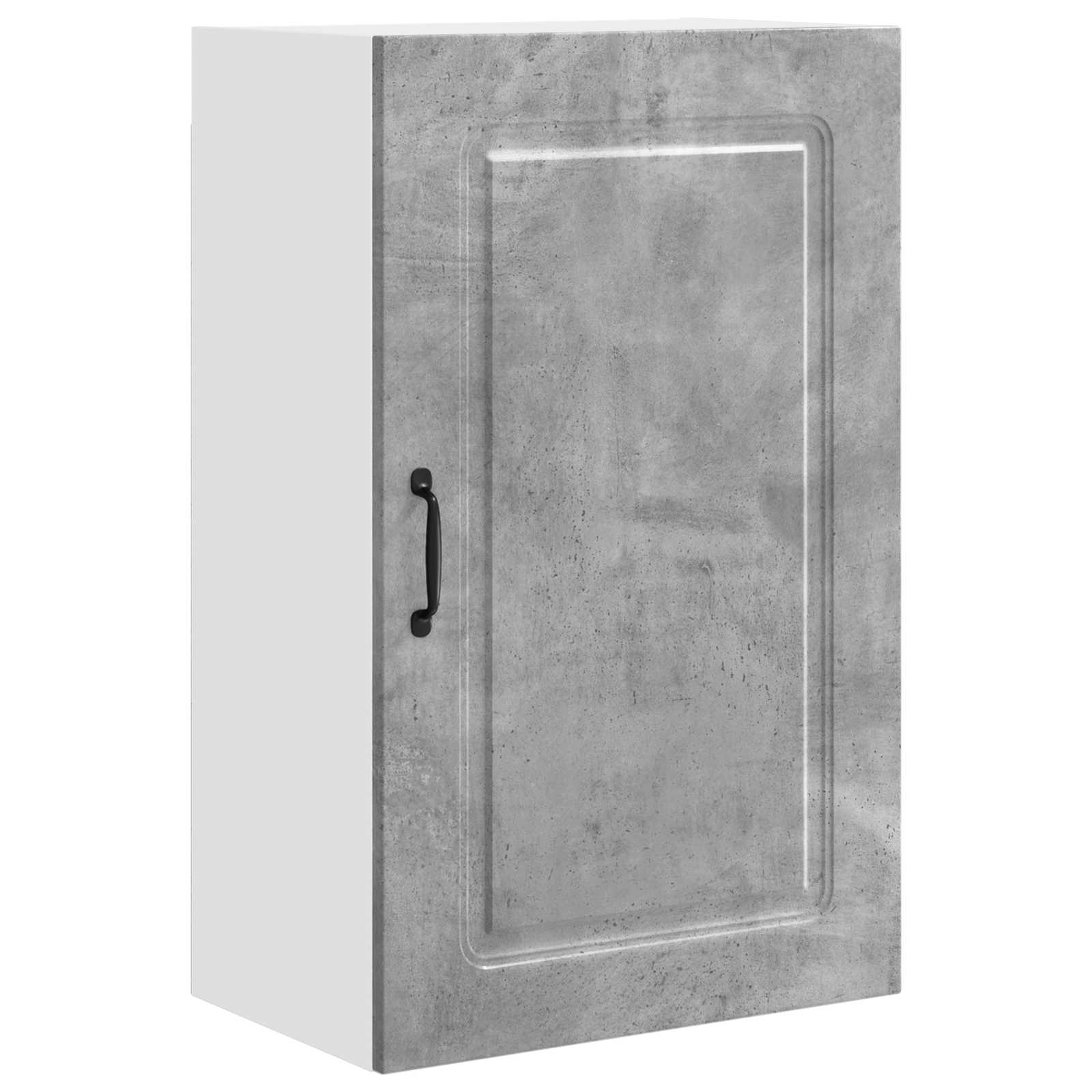 vidaXL Front do zmywarki Kalmar Betonowy szary 50 x 31 x 80 cm