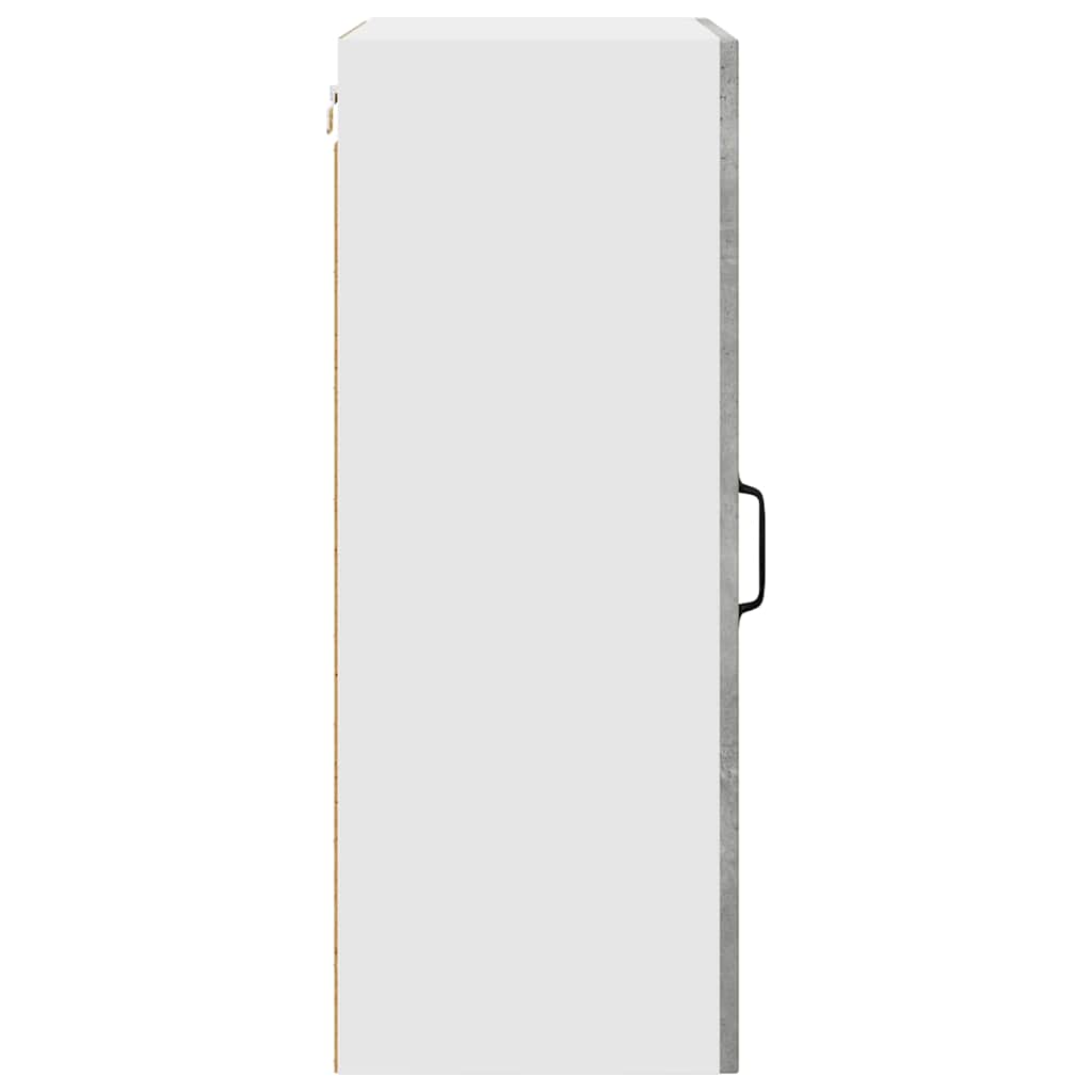 vidaXL Front do zmywarki Kalmar Betonowy szary 50 x 31 x 80 cm
