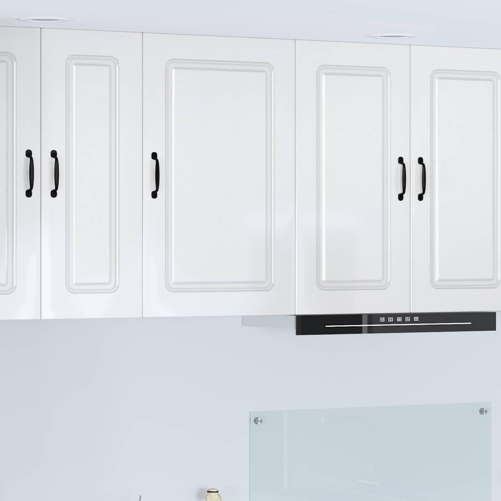 vidaXL Front do zmywarki Kalmar Wysoki połysk biały 50 x 31 x 80 cm
