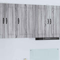 vidaXL Front do zmywarki Kalmar Szary Sonoma 50 x 31 x 80 cm