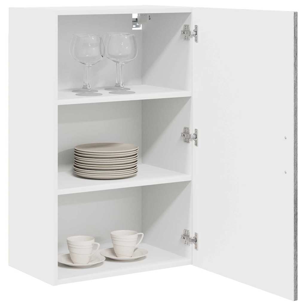 vidaXL Front do zmywarki Kalmar Szary Sonoma 50 x 31 x 80 cm