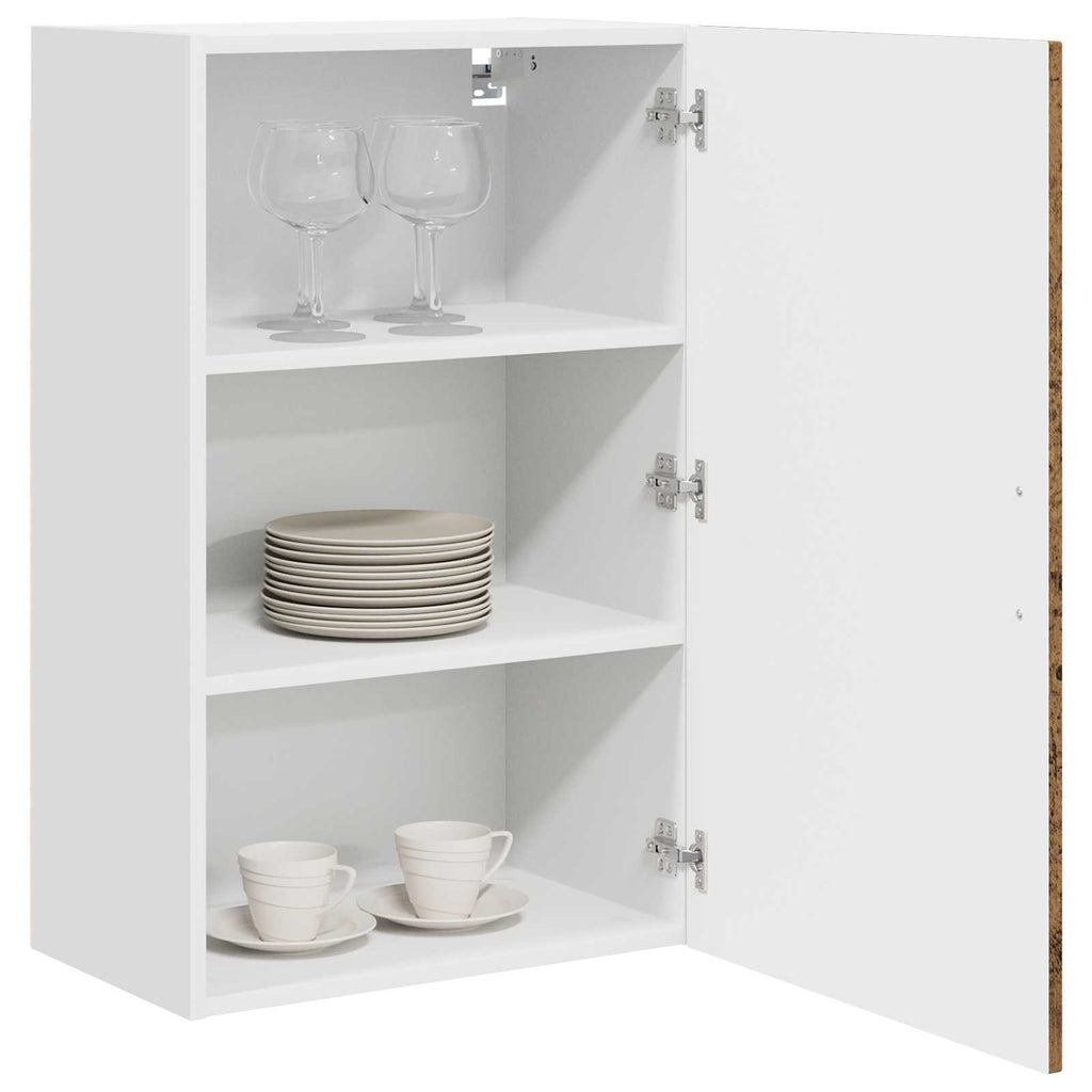 vidaXL Front do zmywarki Kalmar Stare drewno 50 x 31 x 80 cm