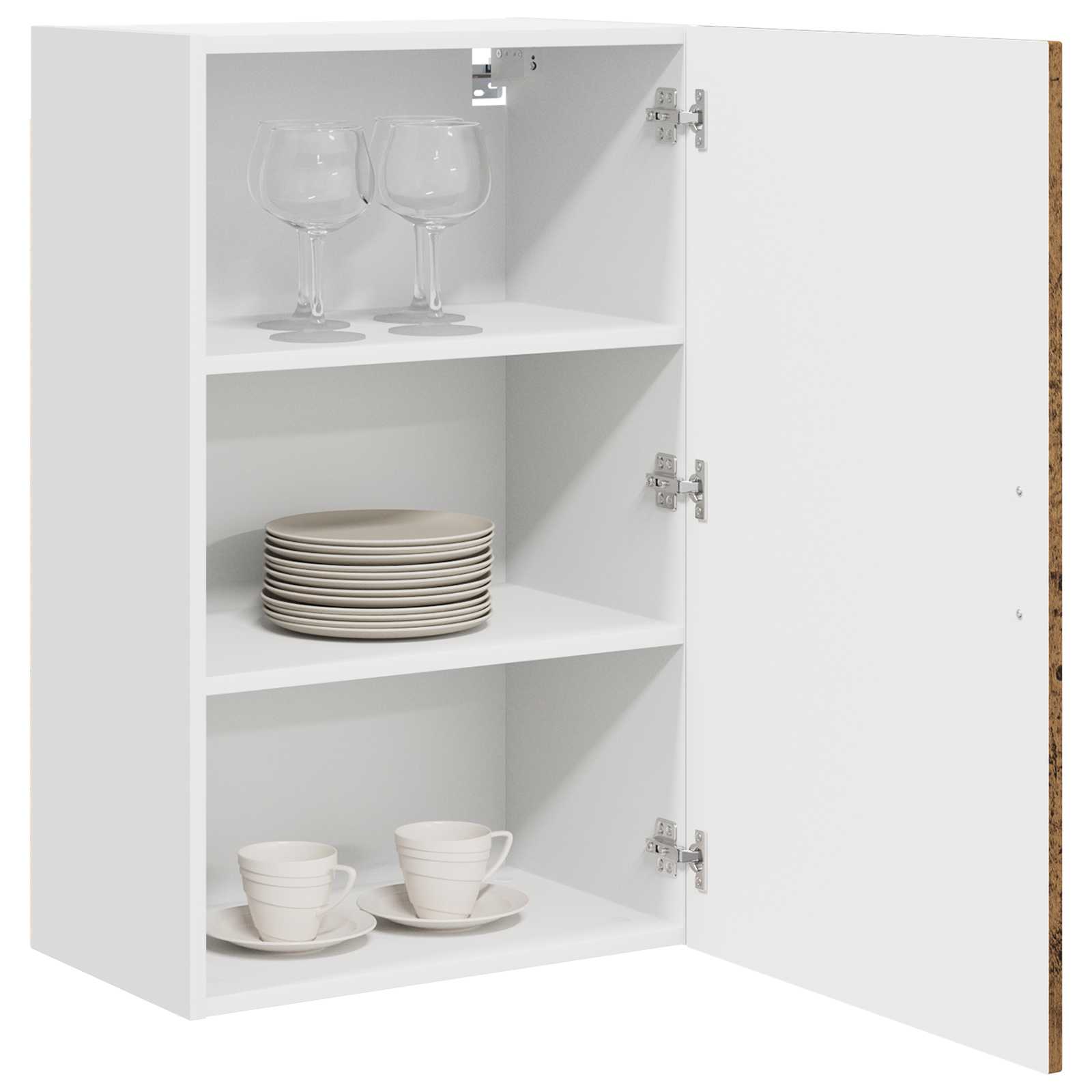 vidaXL Front do zmywarki Kalmar Stare drewno 50 x 31 x 80 cm