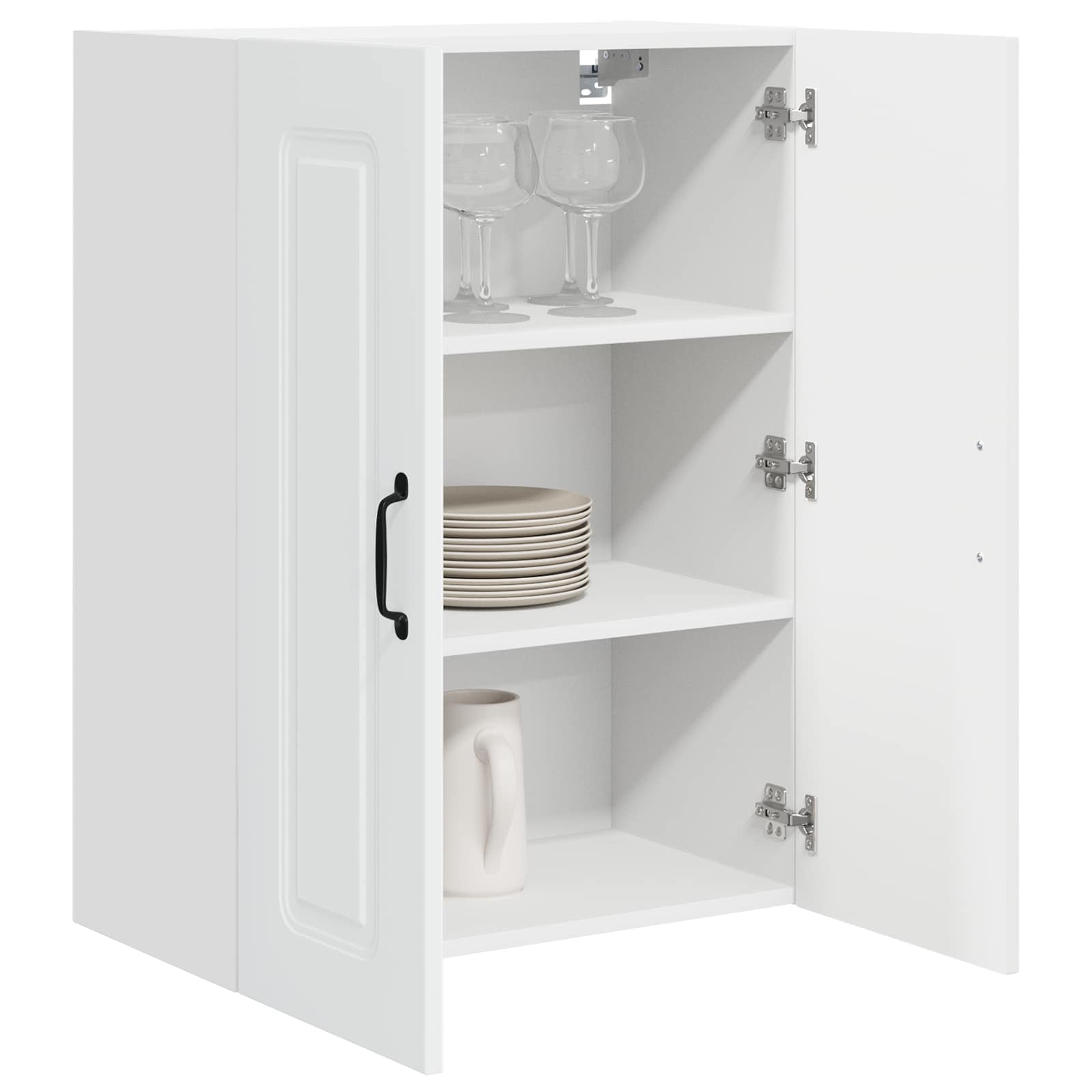vidaXL Front do zmywarki Kalmar Biały 60 x 31 x 80 cm