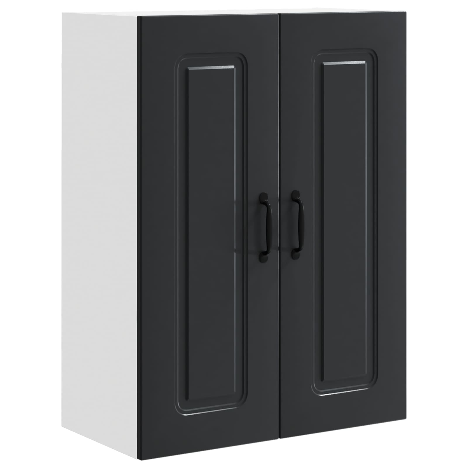 vidaXL Front do zmywarki Kalmar Czarny 60 x 31 x 80 cm
