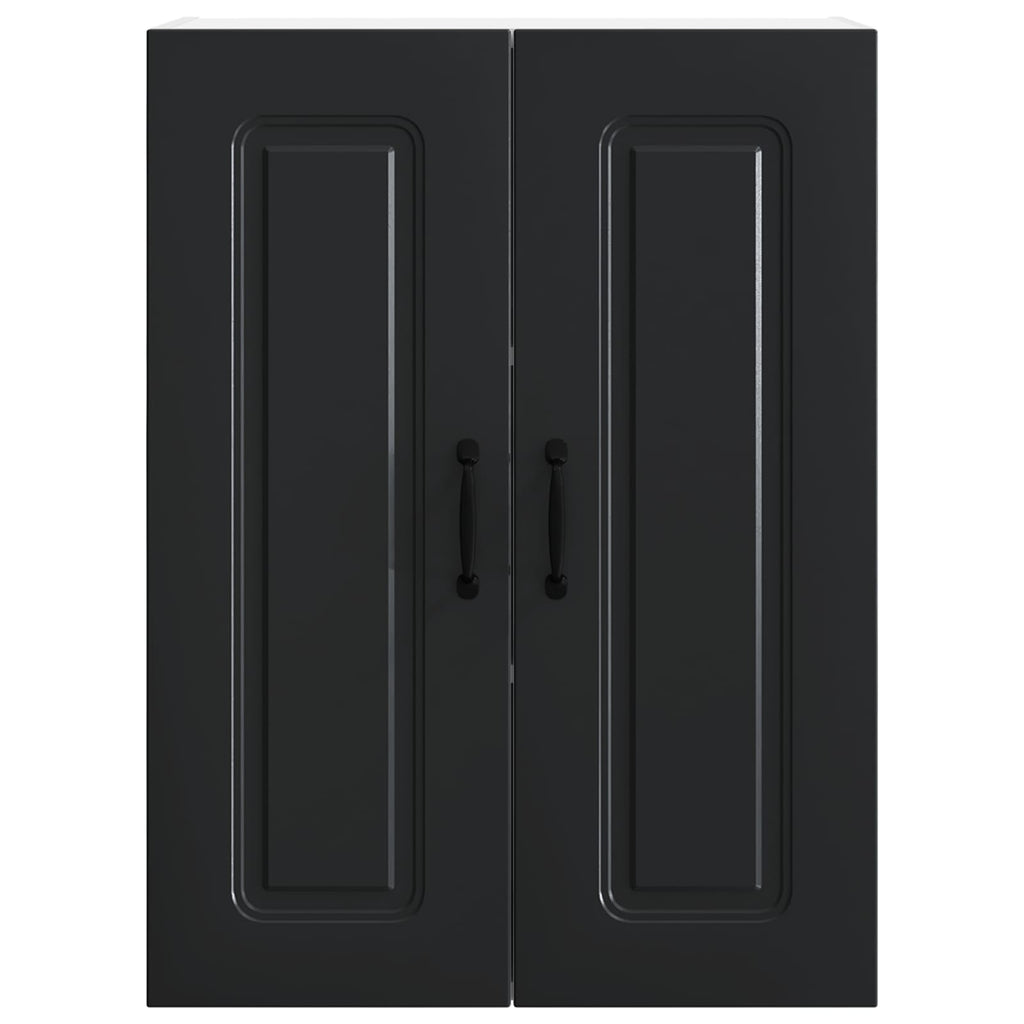 vidaXL Front do zmywarki Kalmar Czarny 60 x 31 x 80 cm