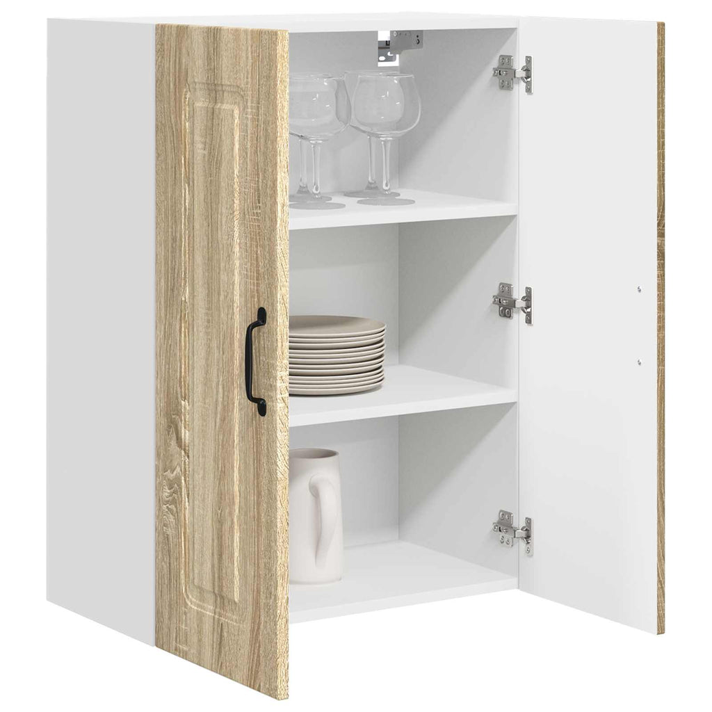 vidaXL Front do zmywarki Kalmar Dąb Sonoma 60 x 31 x 80 cm