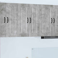vidaXL Front do zmywarki Kalmar Betonowy szary 60 x 31 x 80 cm