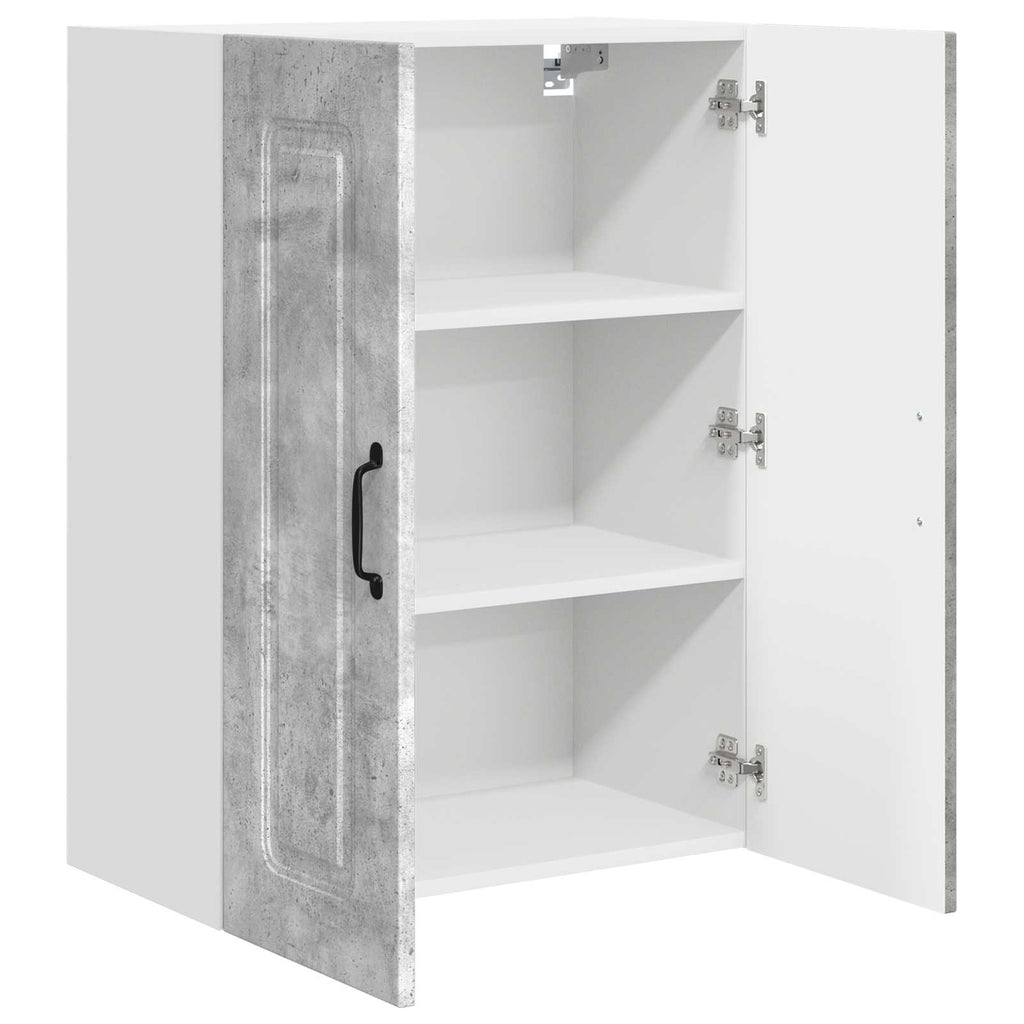 vidaXL Front do zmywarki Kalmar Betonowy szary 60 x 31 x 80 cm