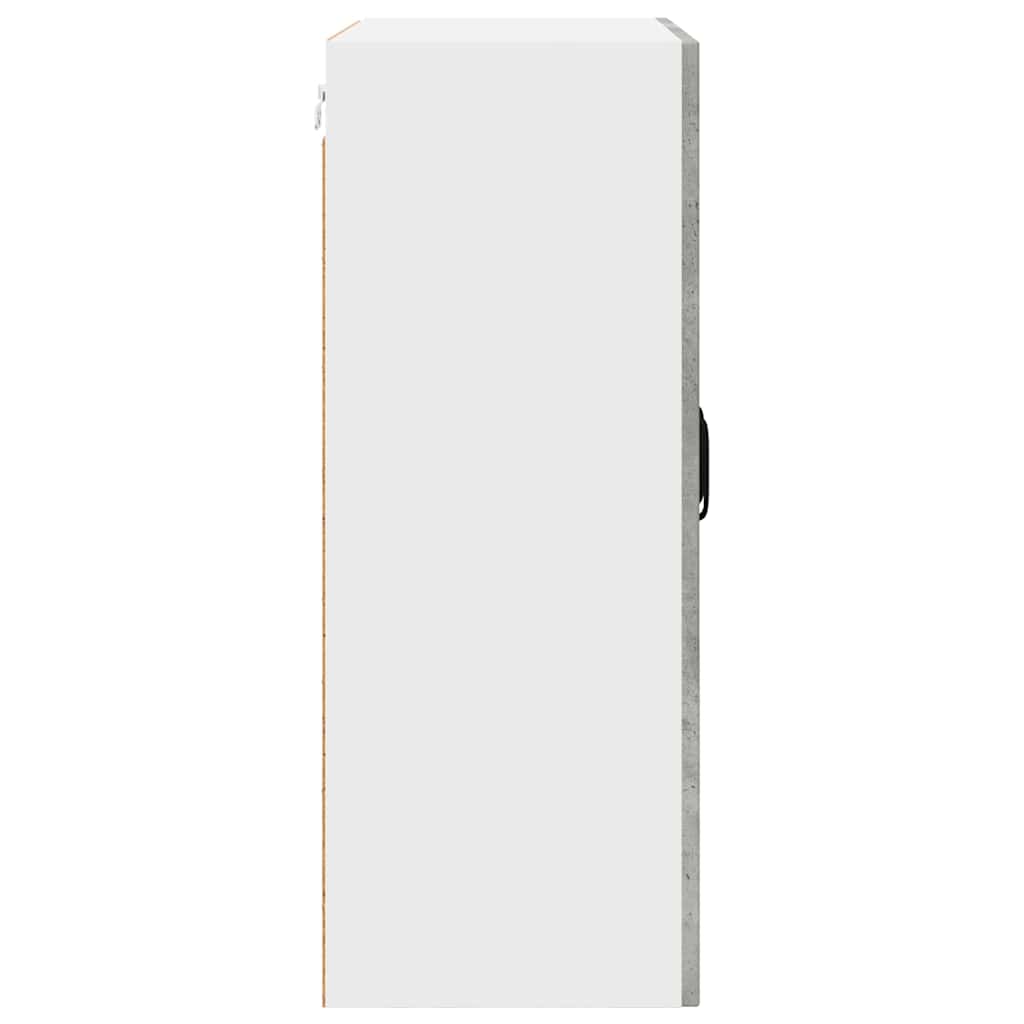 vidaXL Front do zmywarki Kalmar Betonowy szary 60 x 31 x 80 cm