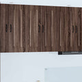 vidaXL Front do zmywarki Kalmar Brązowy dąb 60 x 31 x 80 cm