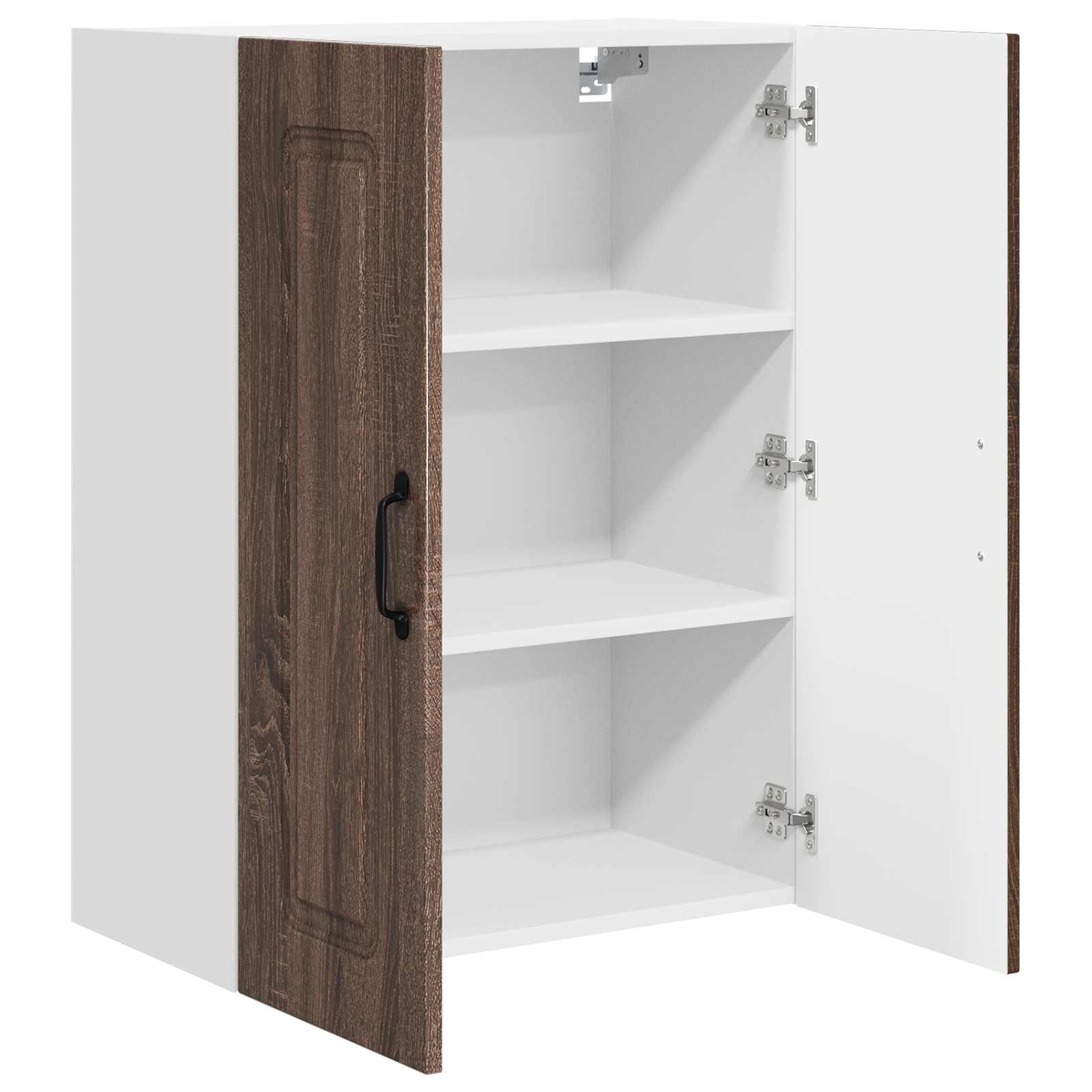 vidaXL Front do zmywarki Kalmar Brązowy dąb 60 x 31 x 80 cm