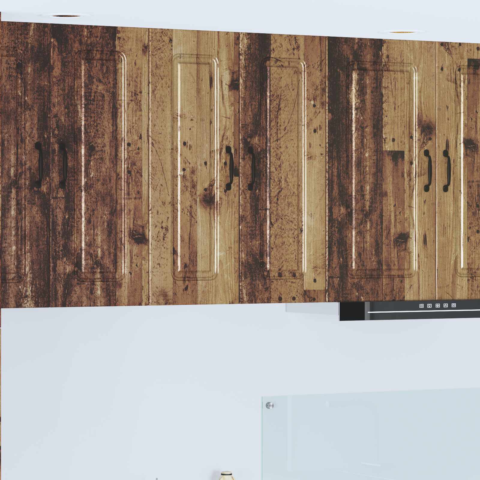 vidaXL Front do zmywarki Kalmar Stare drewno 60 x 31 x 80 cm