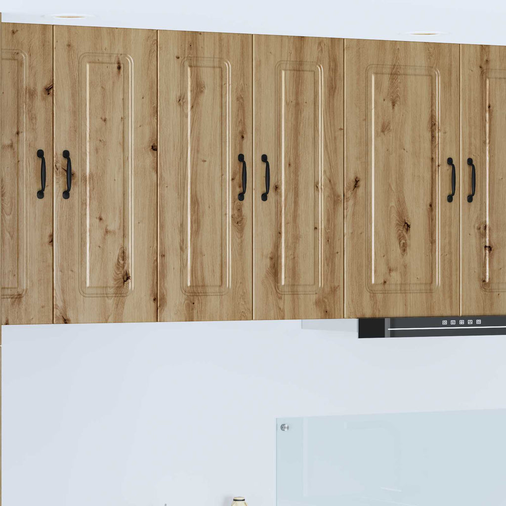vidaXL Front do zmywarki Kalmar Dąb rzemieślniczy 60 x 31 x 80 cm