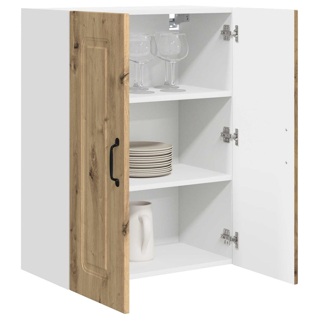 vidaXL Front do zmywarki Kalmar Dąb rzemieślniczy 60 x 31 x 80 cm