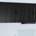 vidaXL Front do zmywarki Kalmar Czarny 80 x 31 x 80 cm