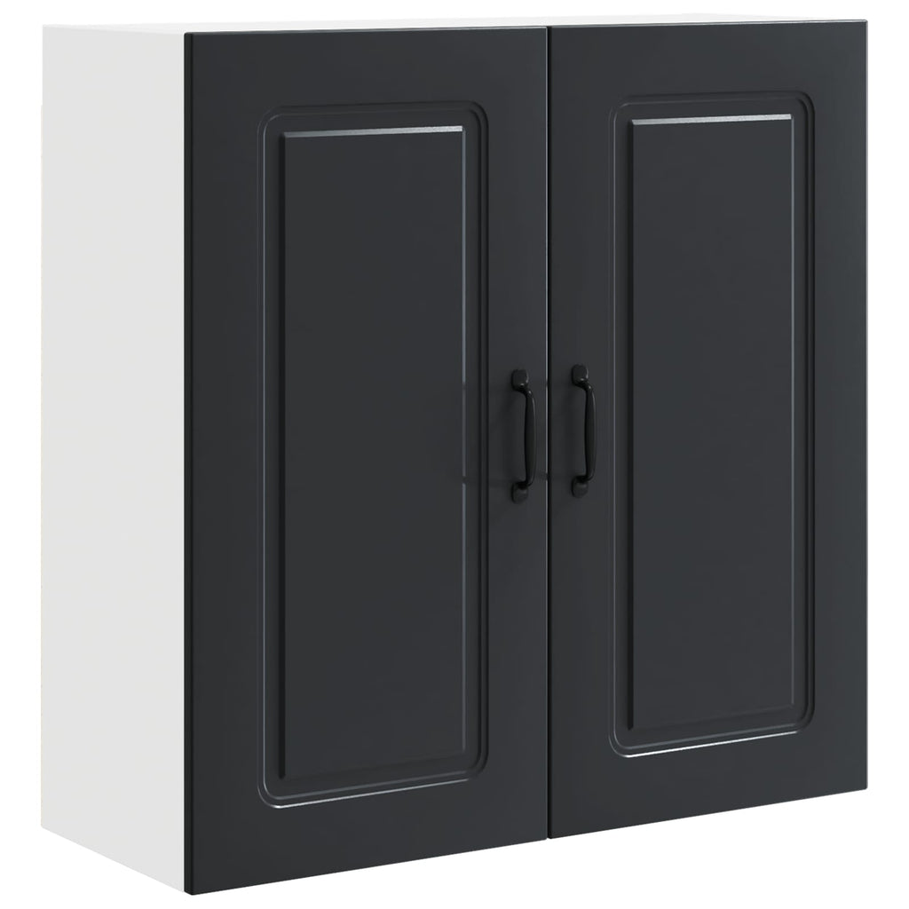 vidaXL Front do zmywarki Kalmar Czarny 80 x 31 x 80 cm