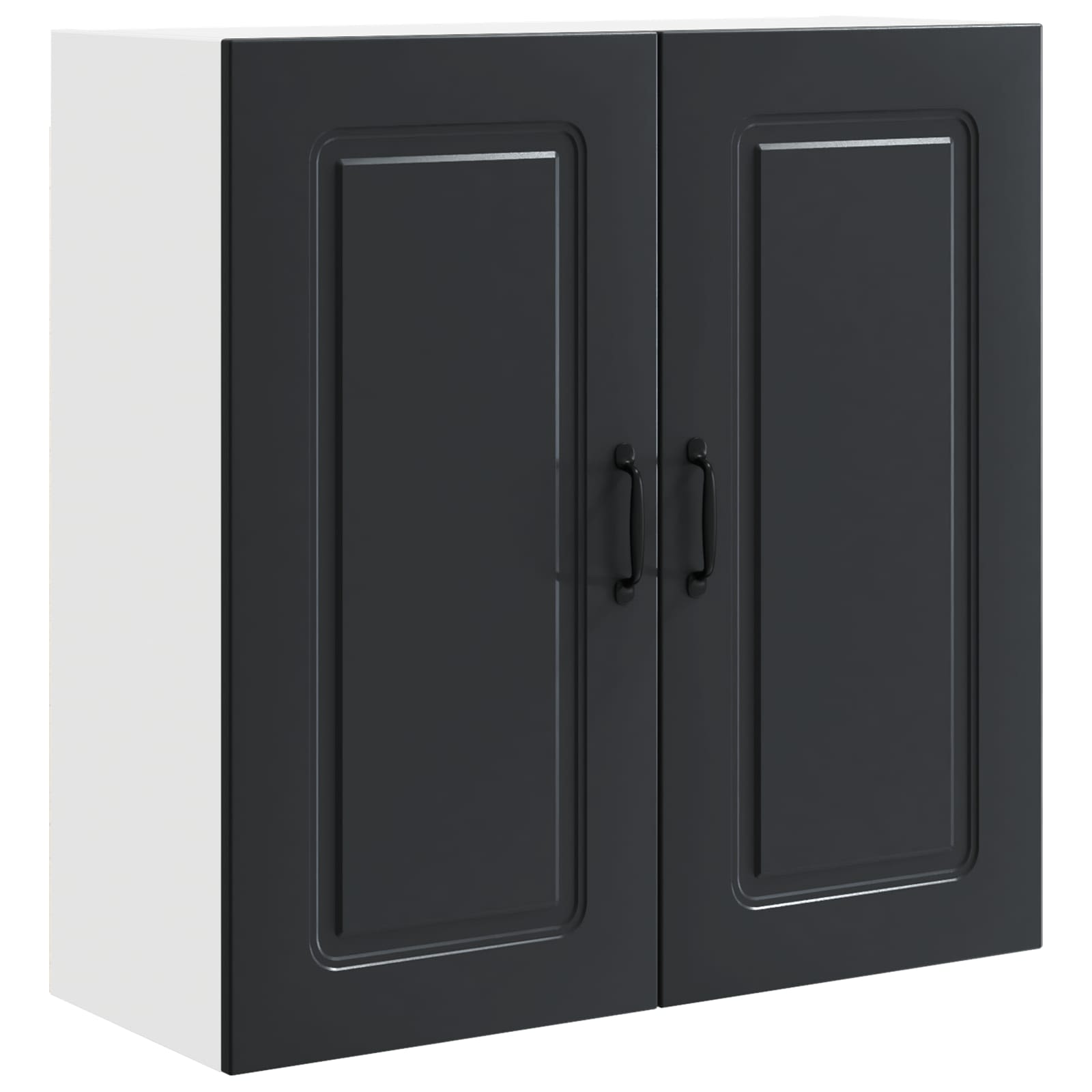 vidaXL Front do zmywarki Kalmar Czarny 80 x 31 x 80 cm