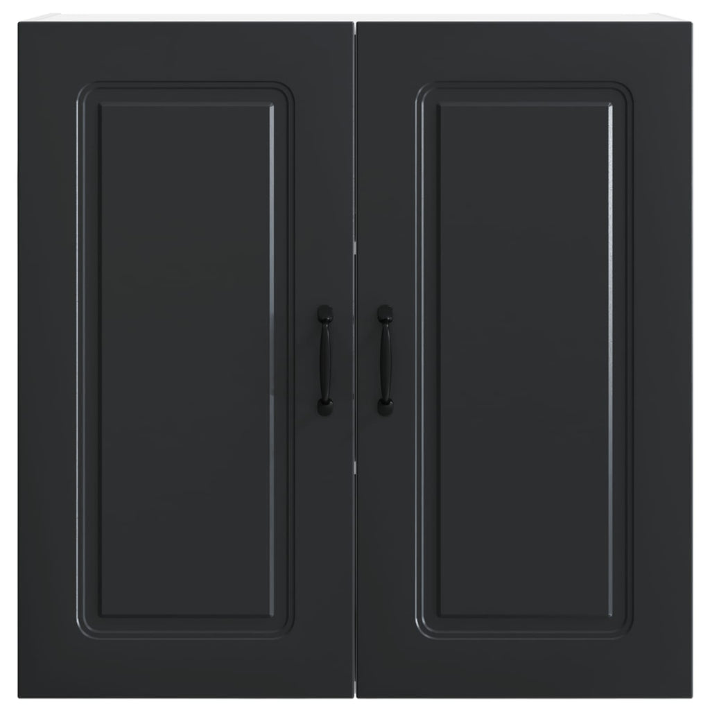 vidaXL Front do zmywarki Kalmar Czarny 80 x 31 x 80 cm