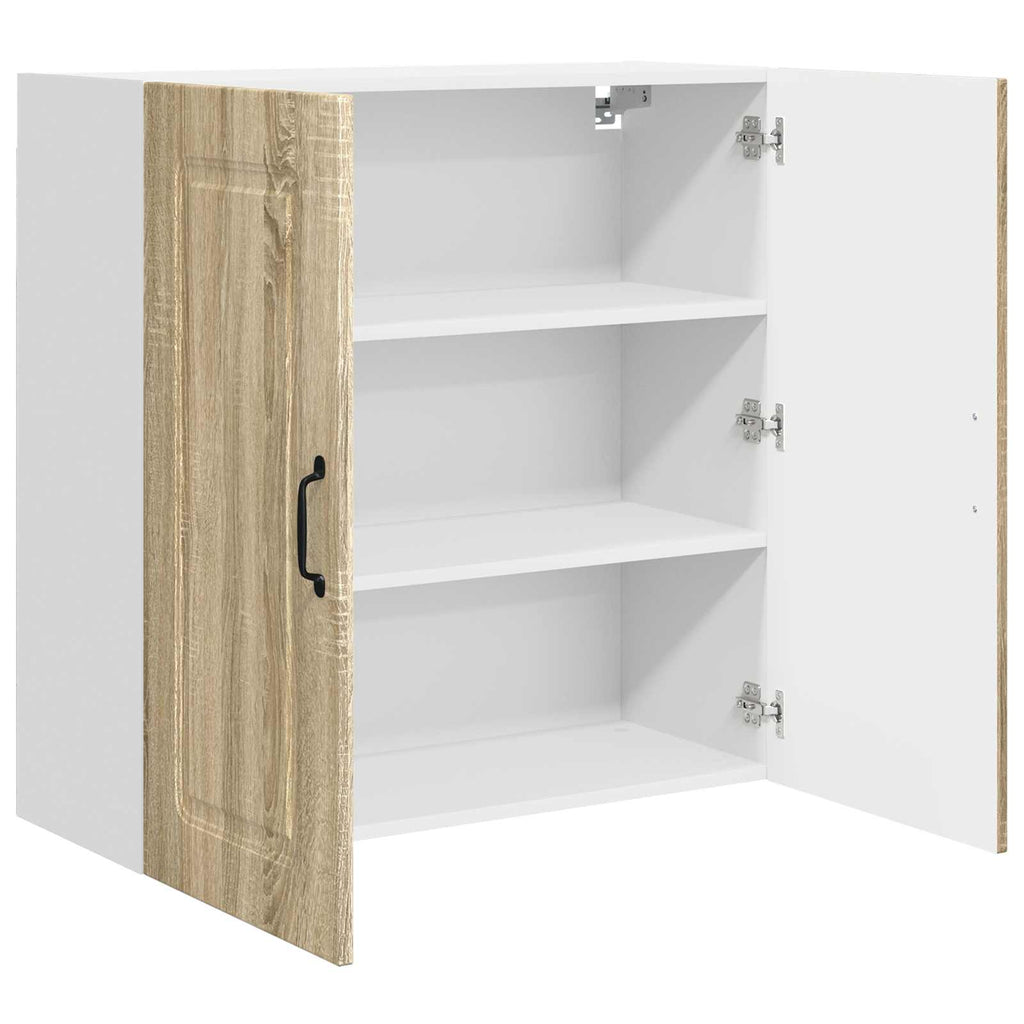 vidaXL Front do zmywarki Kalmar Dąb Sonoma 80 x 31 x 80 cm