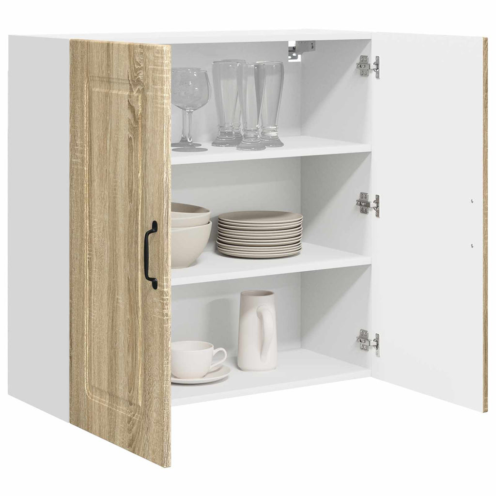 vidaXL Front do zmywarki Kalmar Dąb Sonoma 80 x 31 x 80 cm