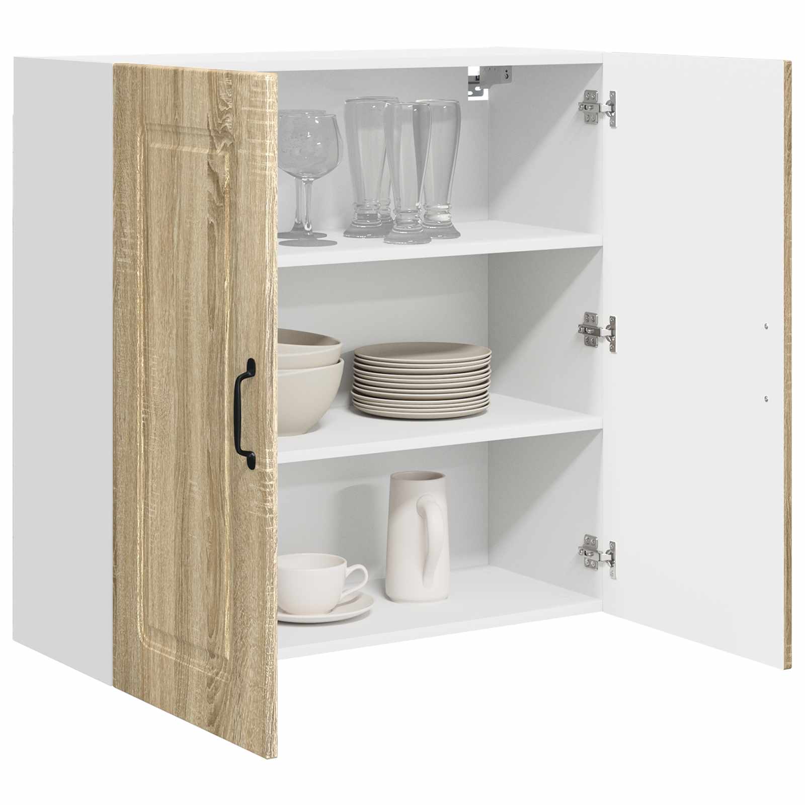 vidaXL Front do zmywarki Kalmar Dąb Sonoma 80 x 31 x 80 cm