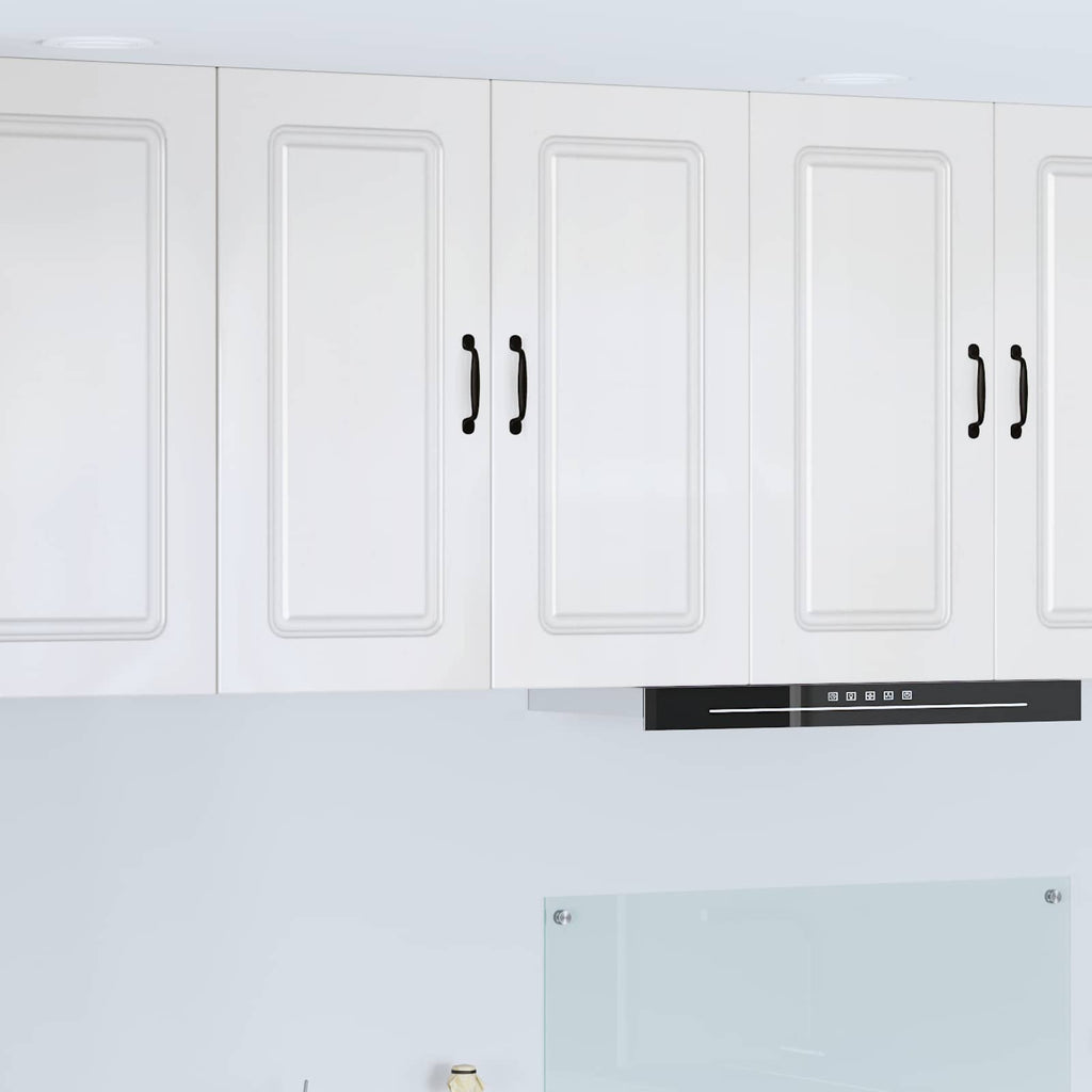 vidaXL Front do zmywarki Kalmar Wysoki połysk biały 80 x 31 x 80 cm