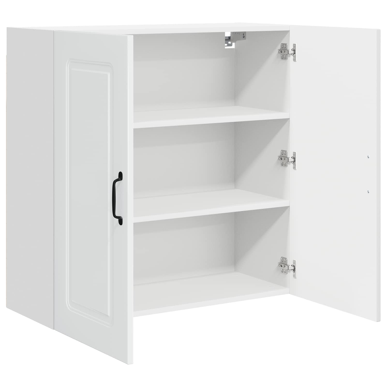 vidaXL Front do zmywarki Kalmar Wysoki połysk biały 80 x 31 x 80 cm
