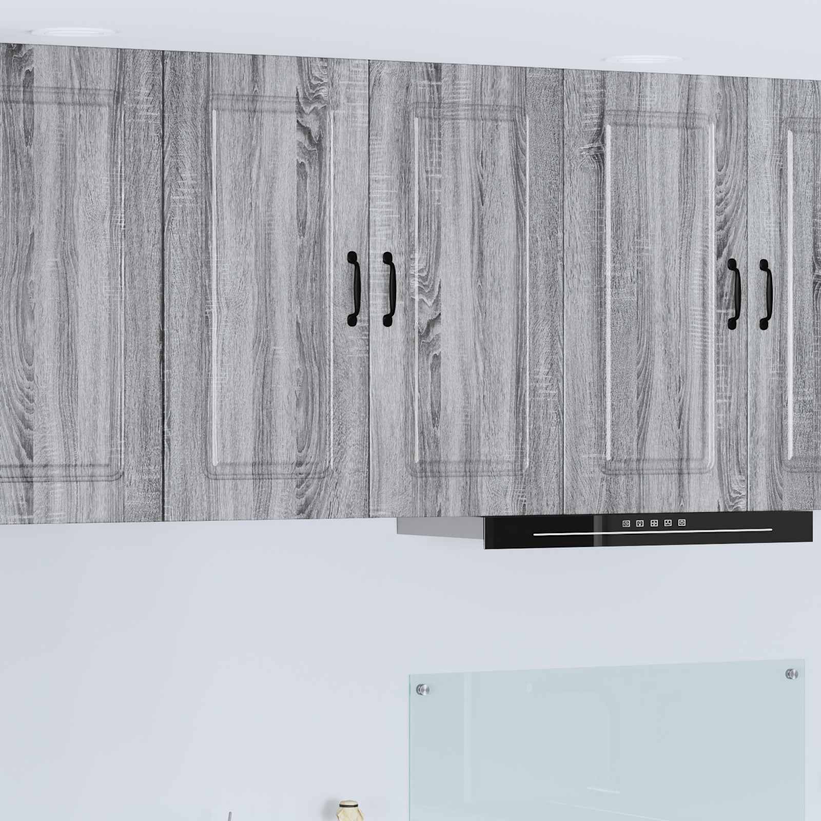 vidaXL Front do zmywarki Kalmar Szary Sonoma 80 x 31 x 80 cm