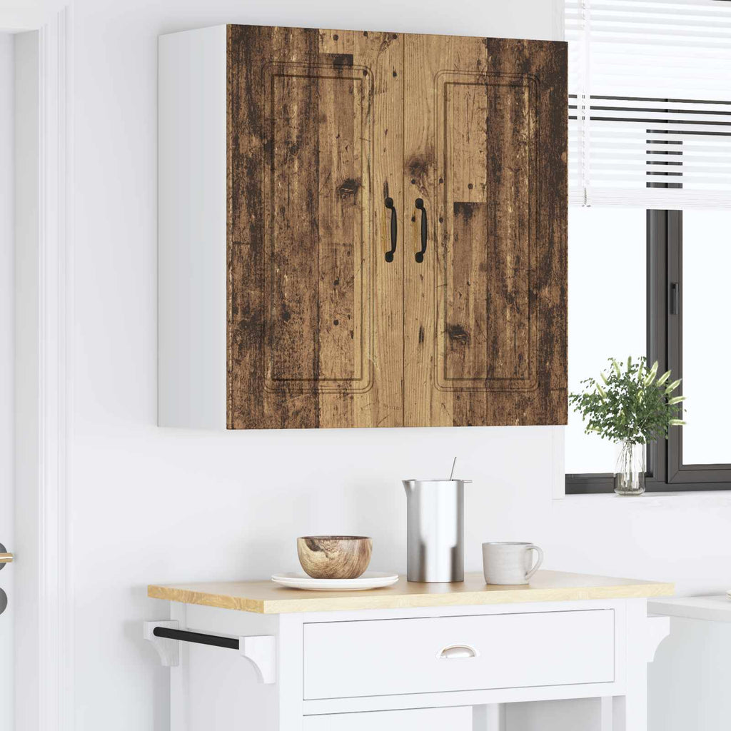 vidaXL Front do zmywarki Kalmar Stare drewno 80 x 31 x 80 cm