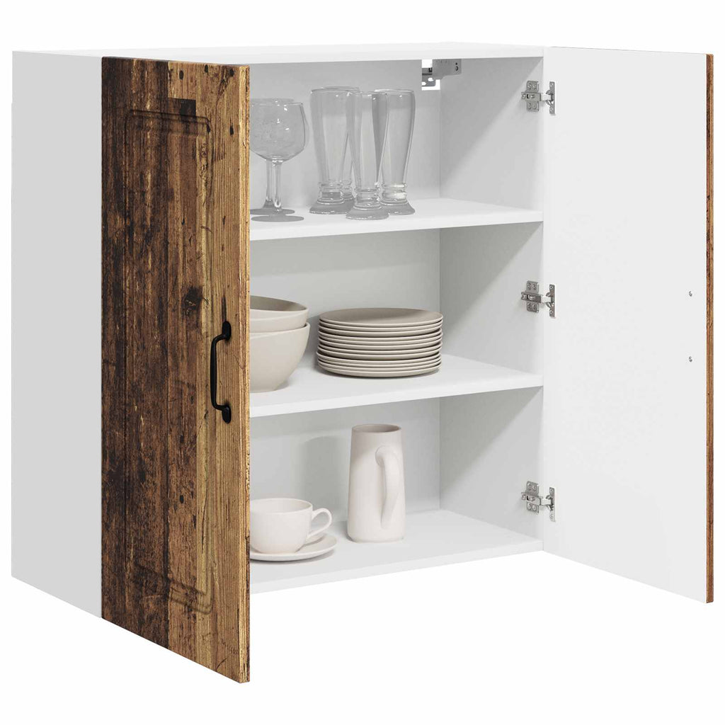 vidaXL Front do zmywarki Kalmar Stare drewno 80 x 31 x 80 cm