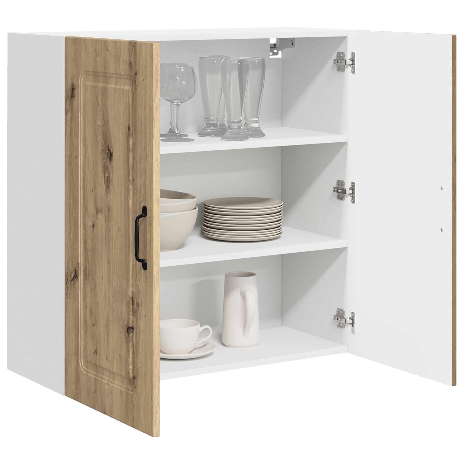 vidaXL Front do zmywarki Kalmar Dąb rzemieślniczy 80 x 31 x 80 cm