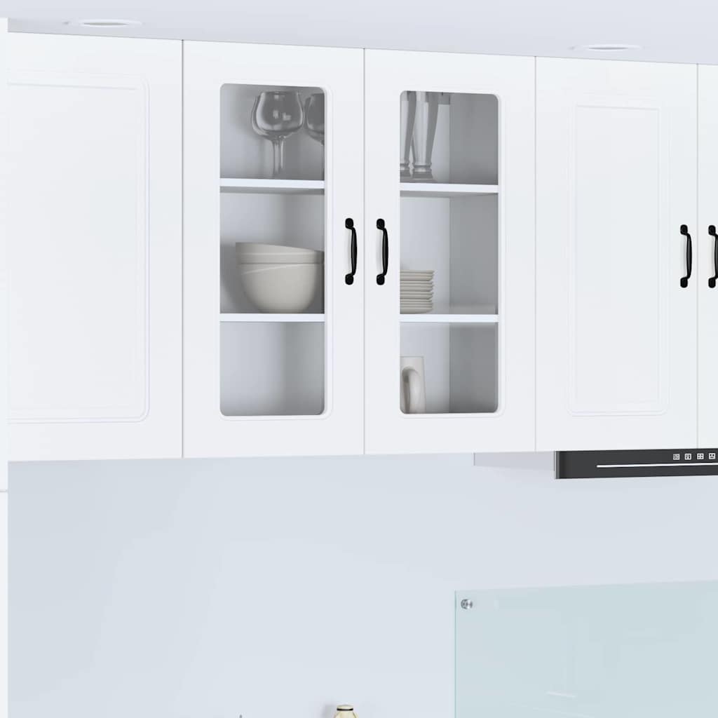 vidaXL Front do zmywarki Kalmar Biały 80 x 31 x 80 cm
