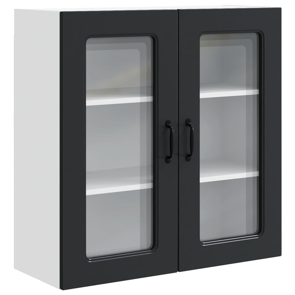 vidaXL Front do zmywarki Kalmar Czarny 80 x 31 x 80 cm