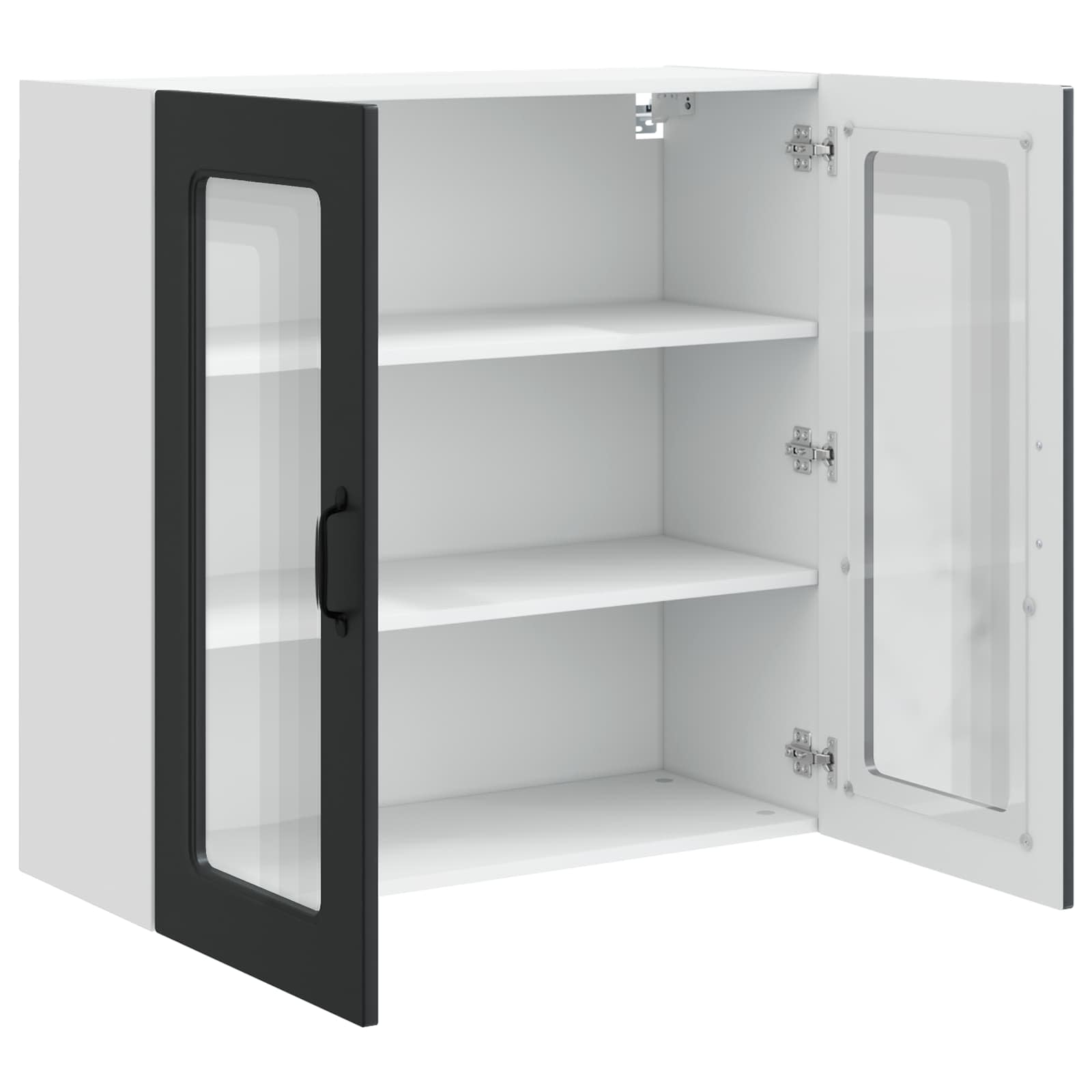 vidaXL Front do zmywarki Kalmar Czarny 80 x 31 x 80 cm