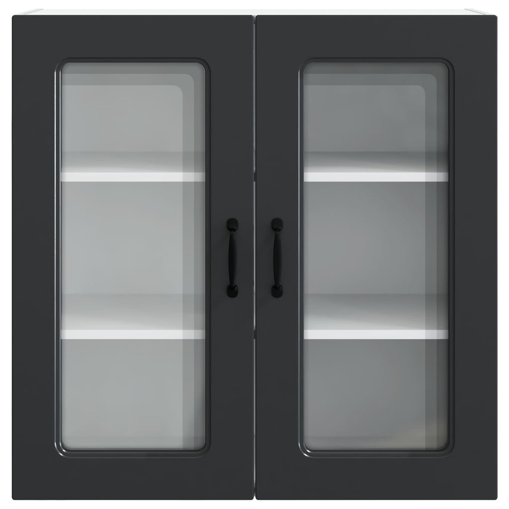 vidaXL Front do zmywarki Kalmar Czarny 80 x 31 x 80 cm