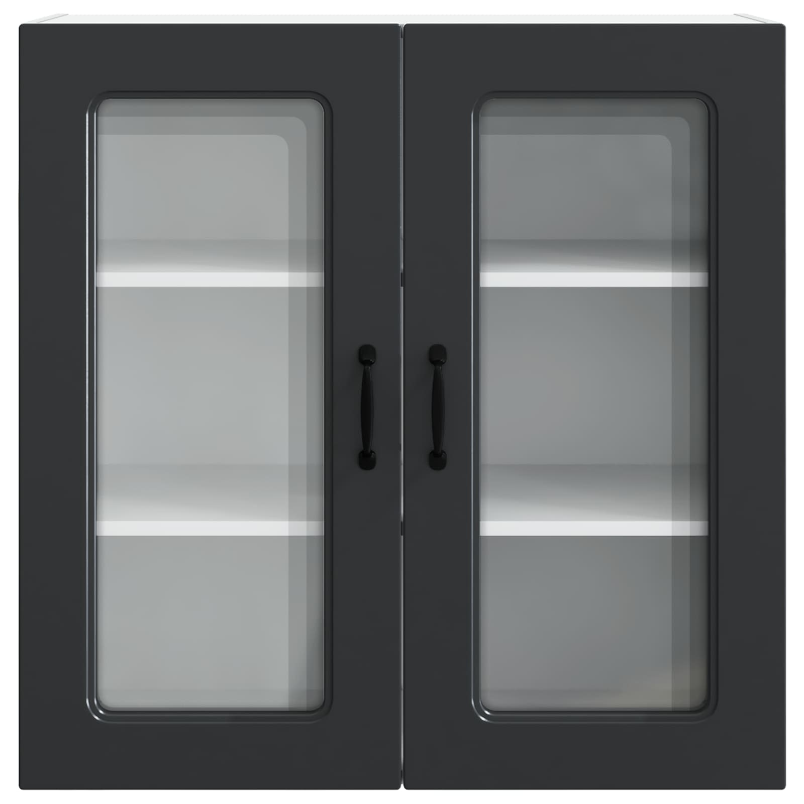 vidaXL Front do zmywarki Kalmar Czarny 80 x 31 x 80 cm