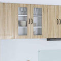 vidaXL Front do zmywarki Kalmar Dąb Sonoma 80 x 31 x 80 cm