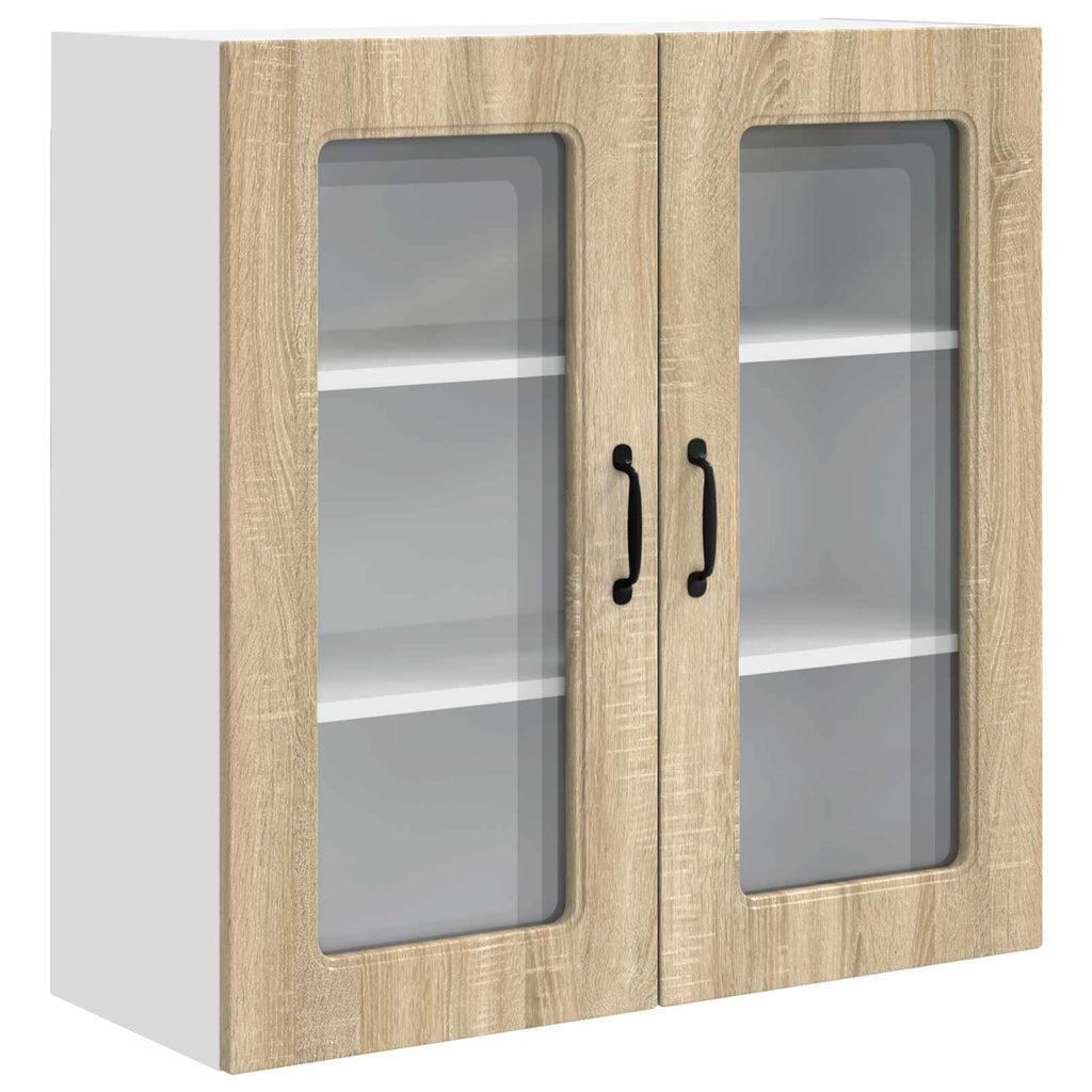 vidaXL Front do zmywarki Kalmar Dąb Sonoma 80 x 31 x 80 cm