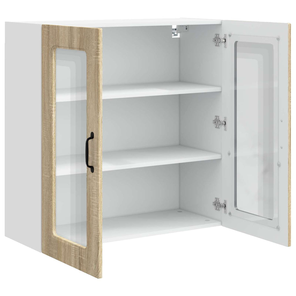 vidaXL Front do zmywarki Kalmar Dąb Sonoma 80 x 31 x 80 cm
