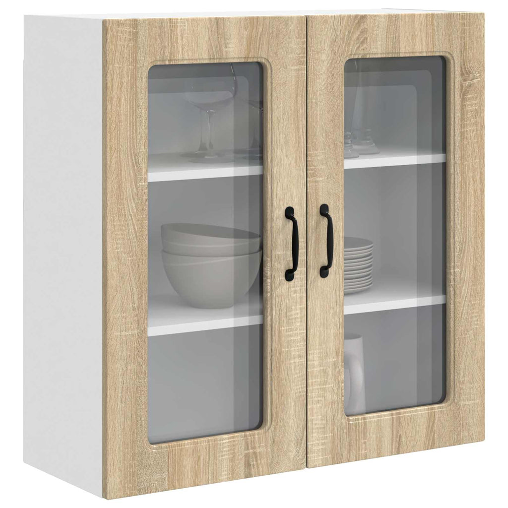 vidaXL Front do zmywarki Kalmar Dąb Sonoma 80 x 31 x 80 cm