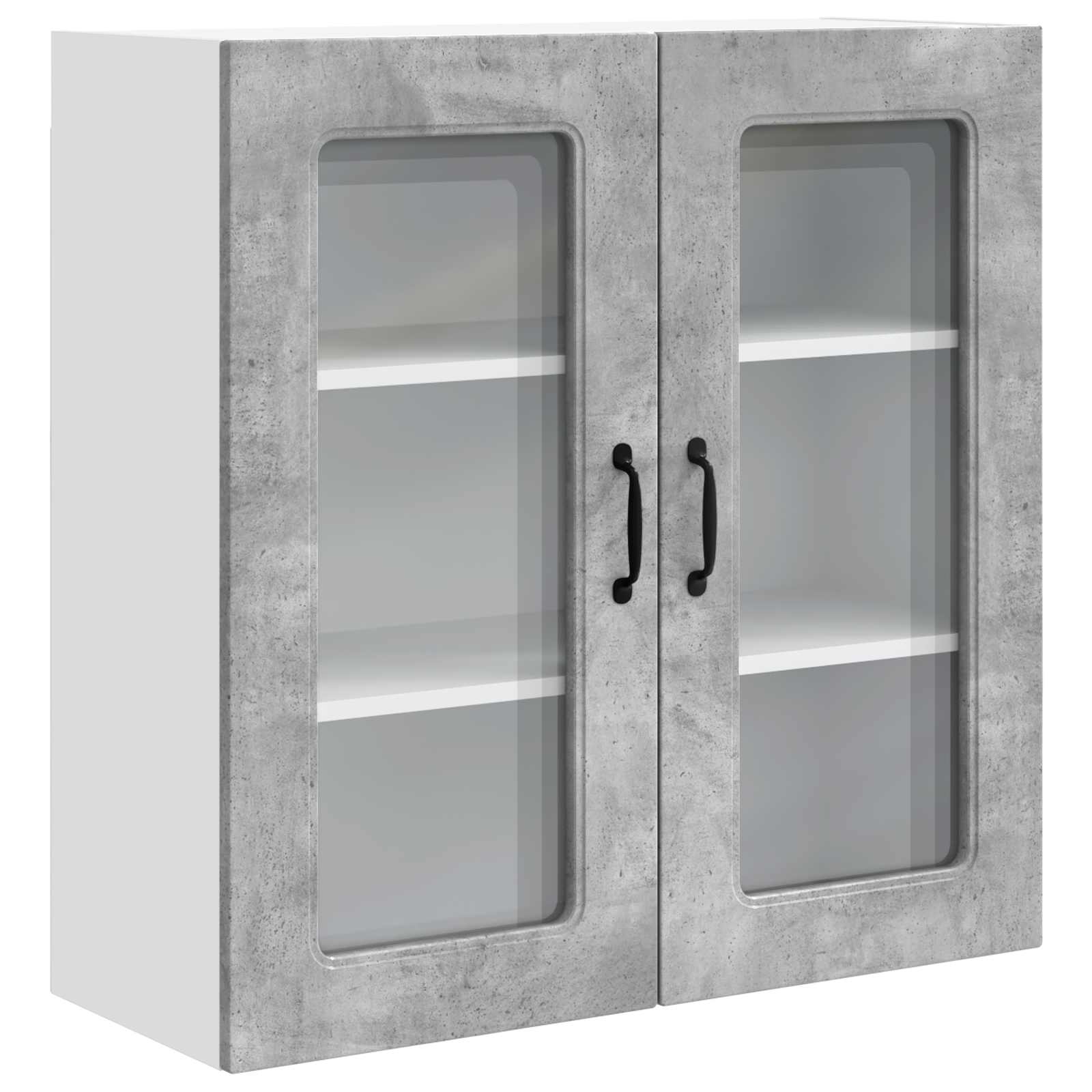 vidaXL Front do zmywarki Kalmar Betonowy szary 80 x 31 x 80 cm