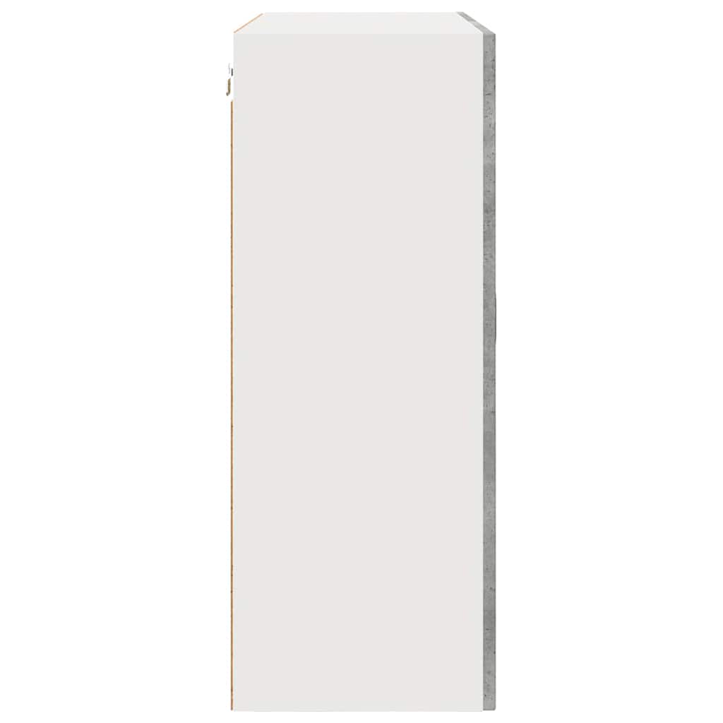 vidaXL Front do zmywarki Kalmar Betonowy szary 80 x 31 x 80 cm