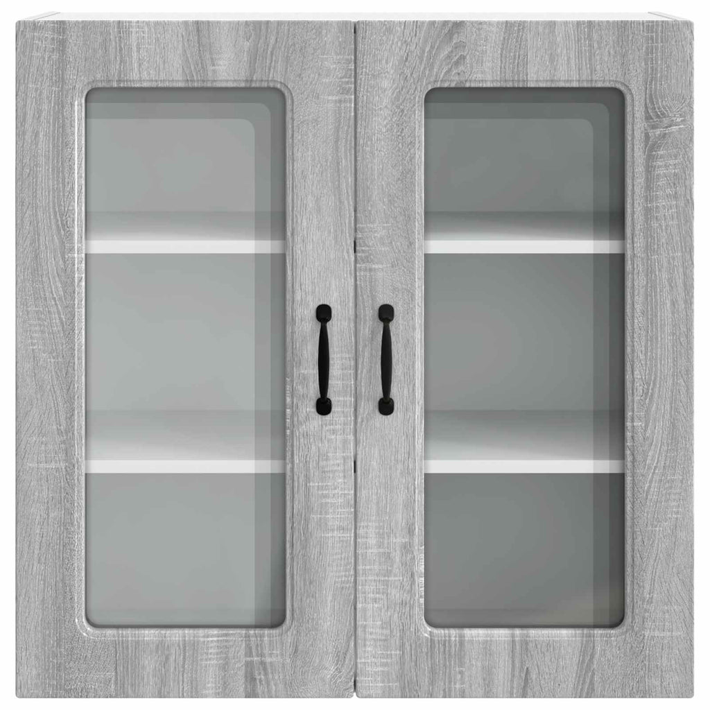 vidaXL Front do zmywarki Kalmar Szary Sonoma 80 x 31 x 80 cm