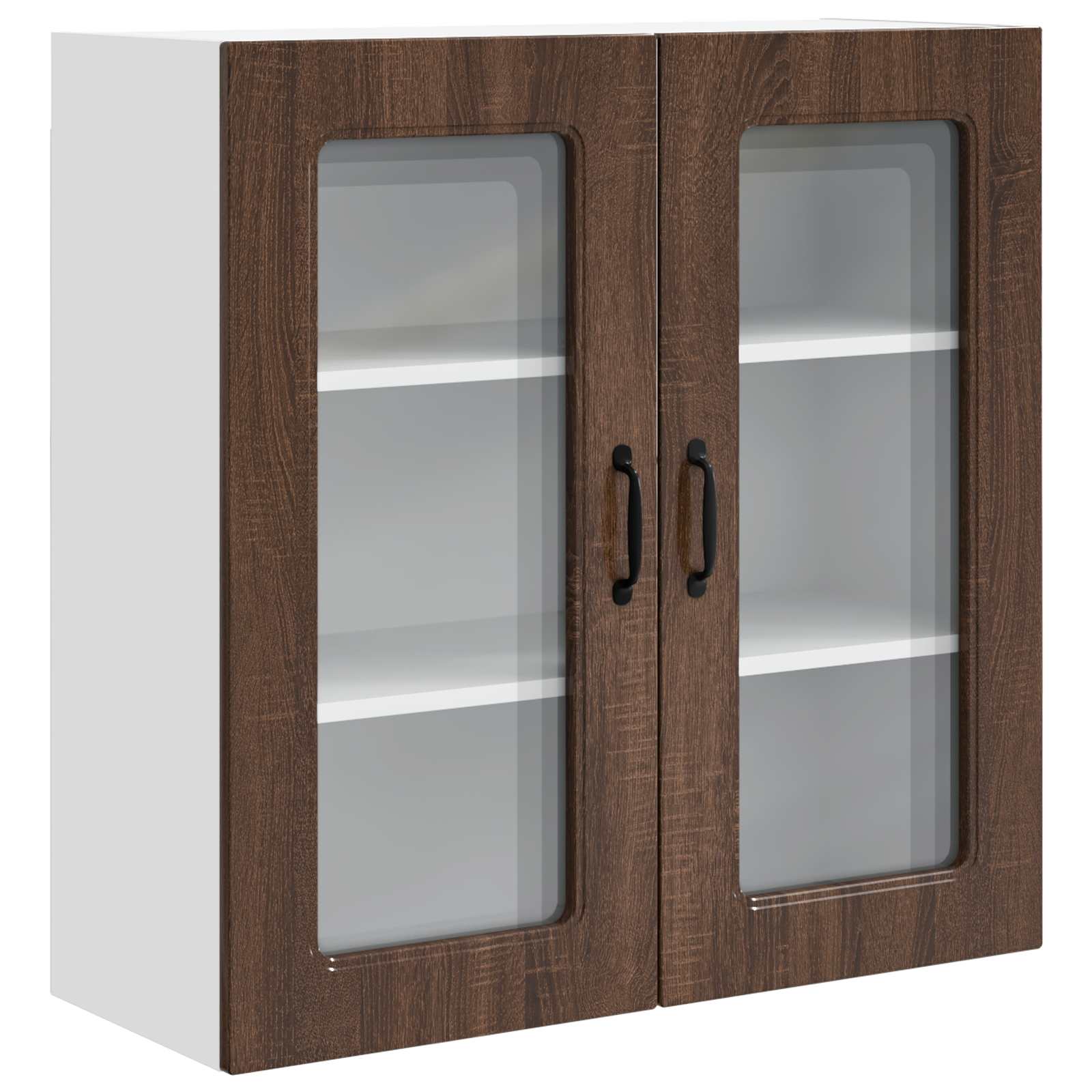 vidaXL Front do zmywarki Kalmar Brązowy dąb 80 x 31 x 80 cm