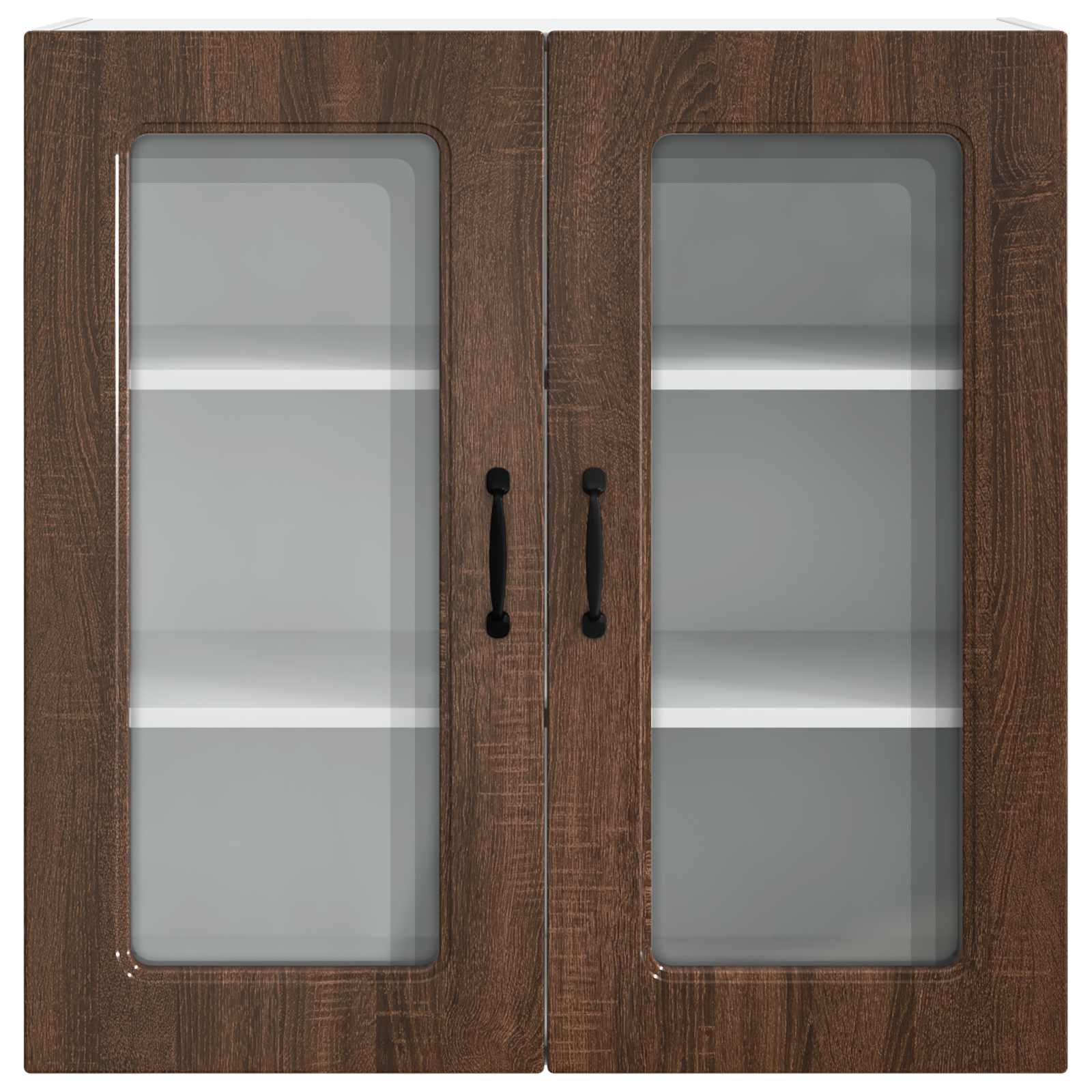 vidaXL Front do zmywarki Kalmar Brązowy dąb 80 x 31 x 80 cm