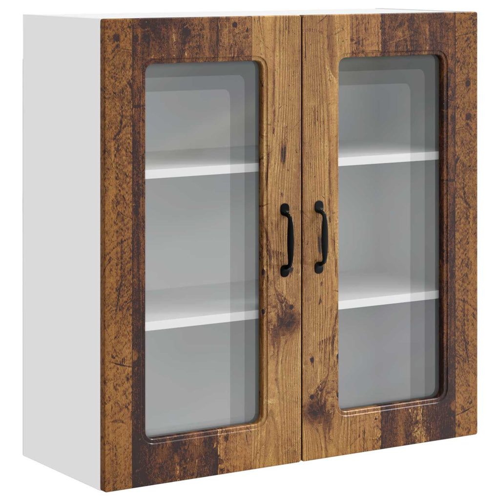 vidaXL Front do zmywarki Kalmar Stare drewno 80 x 31 x 80 cm