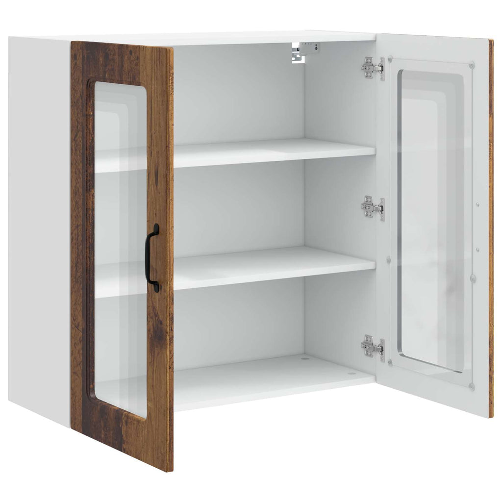 vidaXL Front do zmywarki Kalmar Stare drewno 80 x 31 x 80 cm