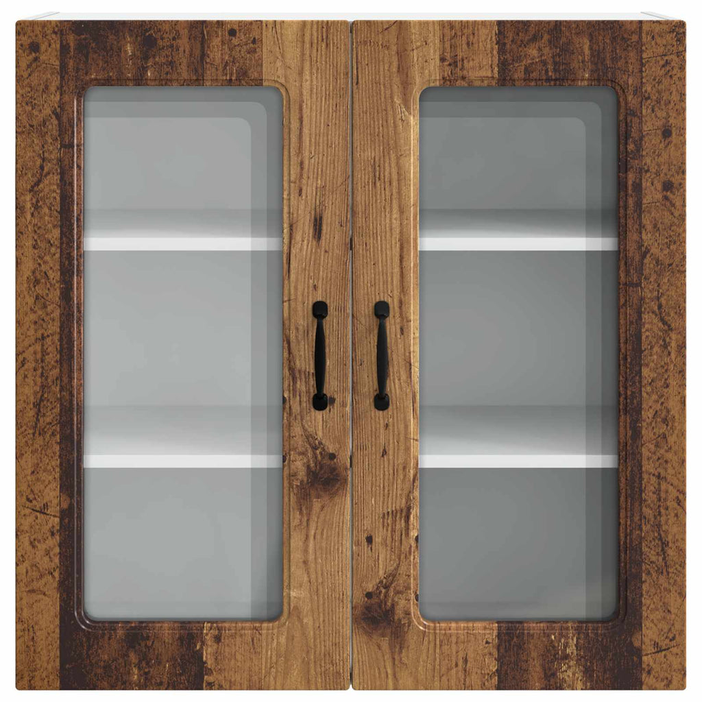 vidaXL Front do zmywarki Kalmar Stare drewno 80 x 31 x 80 cm